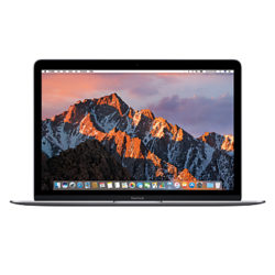 2017 Apple MacBook 12, Intel Core m3, 8GB RAM, 256GB SSD, Intel HD Graphics 615 Space Grey